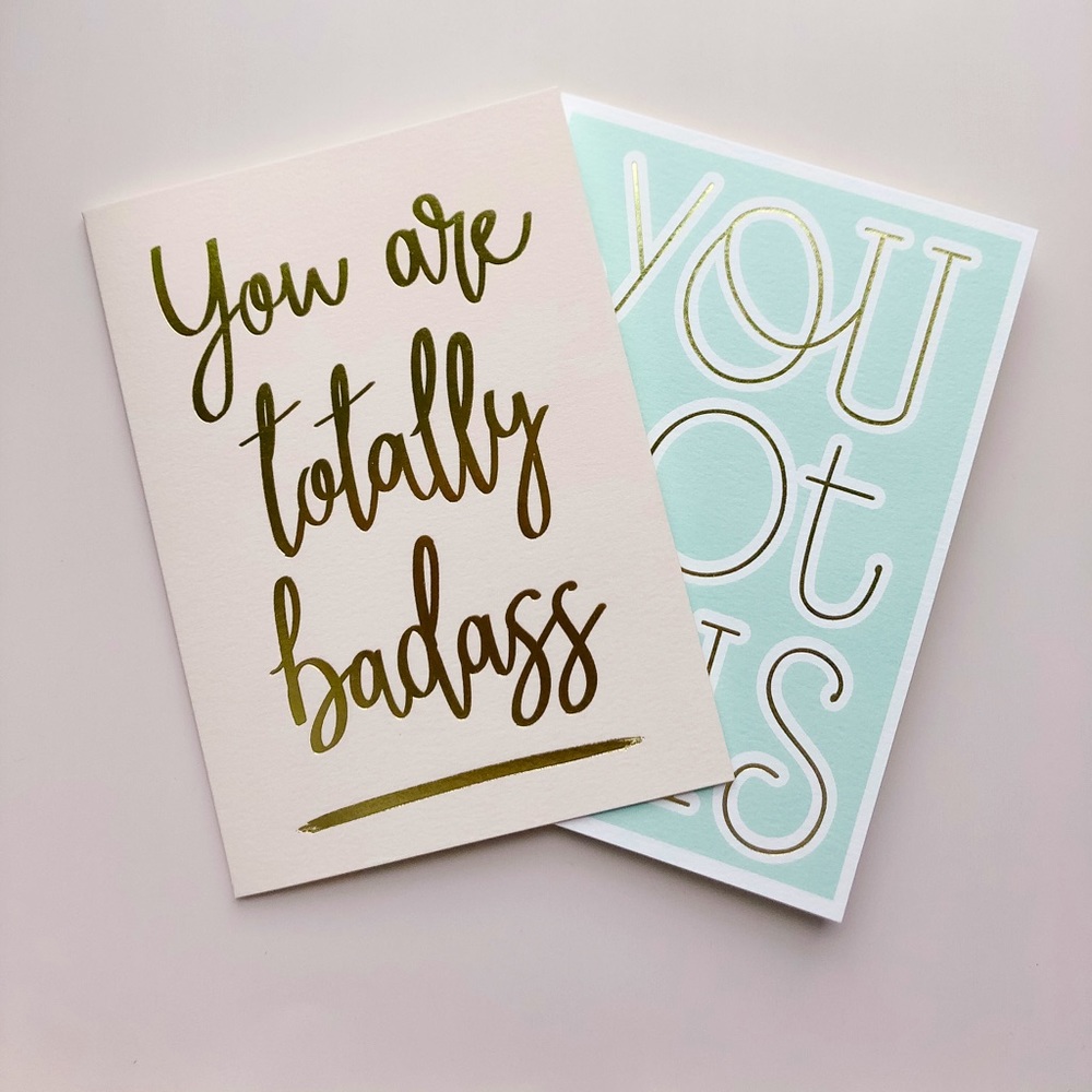 Custom Minted Greeting Cards 🎀